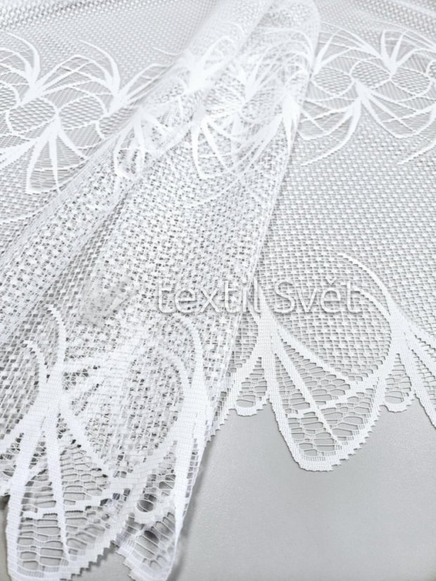 záclona pletená abstrakce-výrazná - Výška [cm]: 150