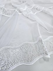 záclona tkaná pavučinka