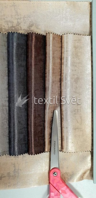 Dimout, blackout - dimout, blackout: dimout lux hnědá Dimout, blackout - dimout, blackout: dimout lux hnědá