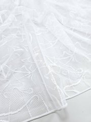 záclona pletená abstrakce olůvko