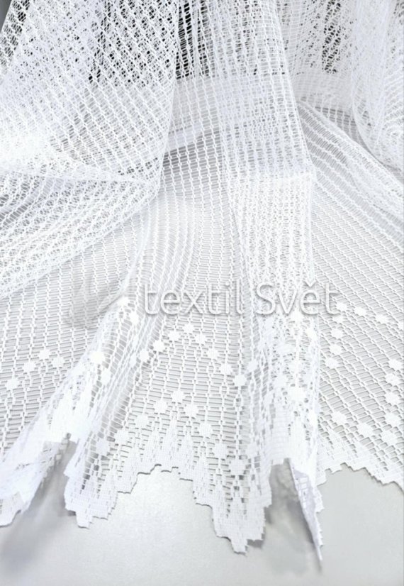 záclona pletená špičky hrubá - Výška [cm]: 150