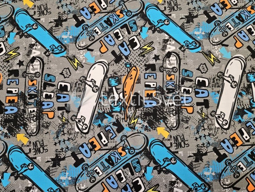 tričkoviny "cool" - tričkoviny "cool": skate 170 cm