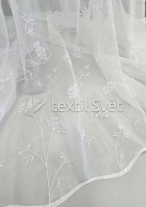 Záclona tkaná kmínky - Výška [cm]: 290