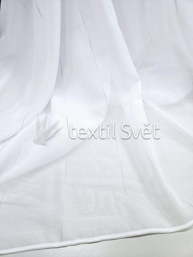 záclona tkaná s šedou nitkou - Výška [cm]: 180