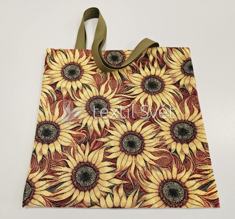 gobelínové tašky - tašky: slunečnice