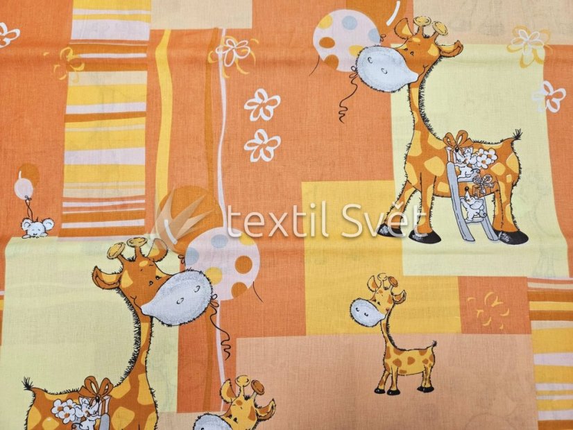 slevy plátna - slevy plátna: žirafy