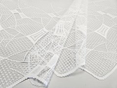 záclona pletená geometrie abstrakce