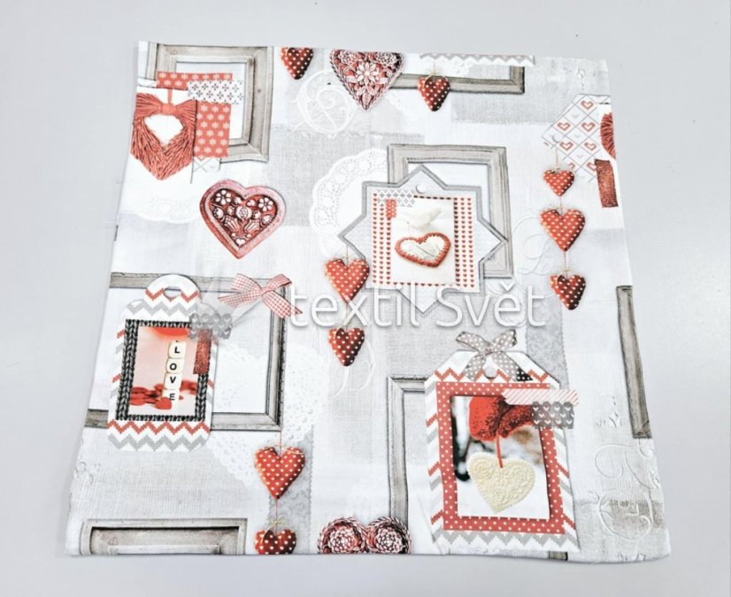 povlak na polštář bavlna, směsové - povlaky na polštářky směsové, bavlna: love patchwork povlak na polštář bavlna, směsové - povlaky na polštářky směsové, bavlna: love patchwork