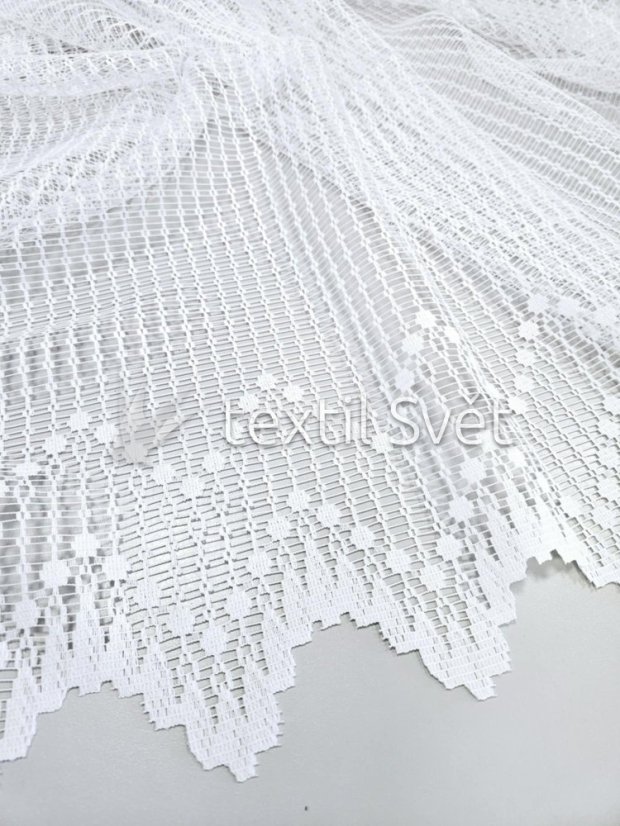 záclona pletená špičky hrubá - Výška [cm]: 150
