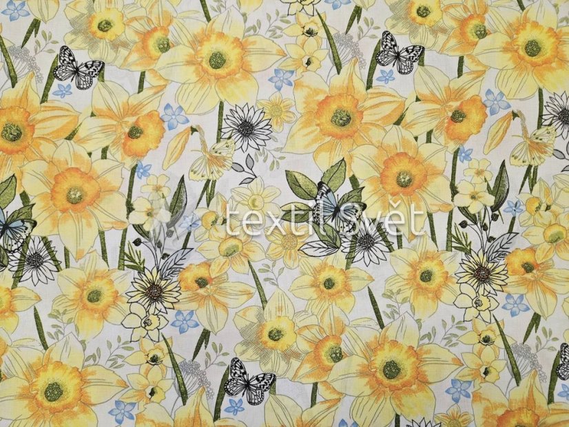 plátna - plátna: narcisy