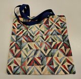 trojúhelníky do modra