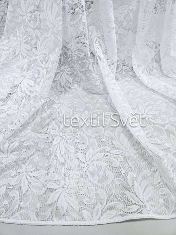 záclona pletená krajka olůvko - Výška [cm]: 260