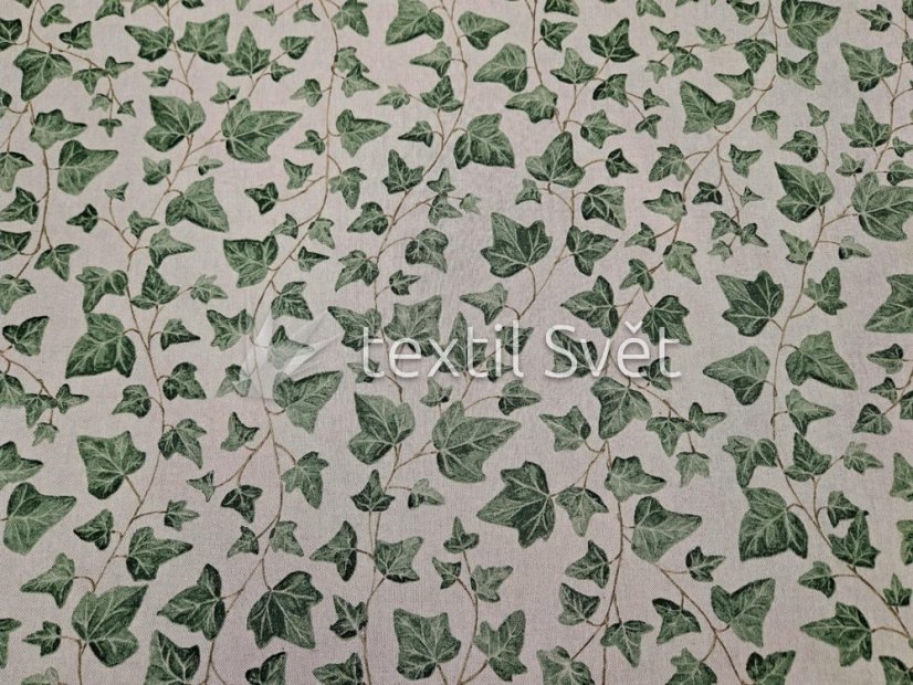 Dekorační látky směsové - dekorační látky směsové: břečťan, režná