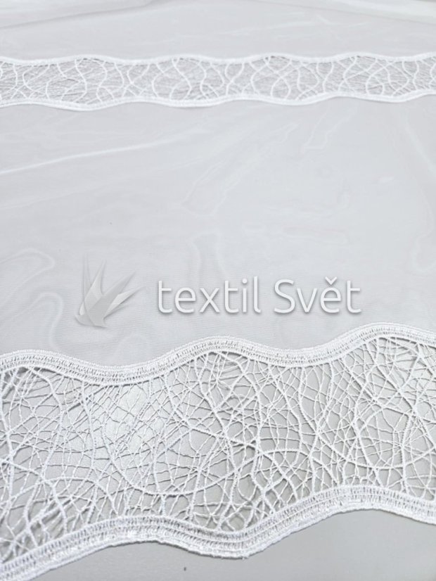 záclona tkaná pavučinka - Výška [cm]: 180