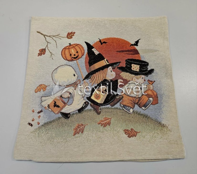 Povlak na polštářek "gobelín"- květiny, abstrakce - Povlak na polštářek GOBELÍN KVĚTINY, ABSTRAKCE: Haloween děti Povlak na polštářek "gobelín"- květiny, abstrakce - Povlak na polštářek GOBELÍN KVĚTINY, ABSTRAKCE: Haloween děti