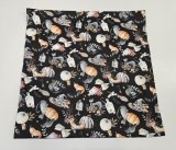 haloween čená 45x45 cm