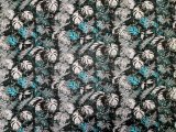 šedotyrkysové listy 170 cm