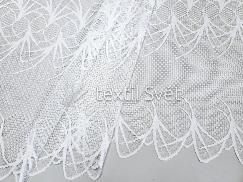 záclona pletená abstrakce-výrazná - Výška [cm]: 120