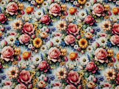 Teplákovina květiny, listy