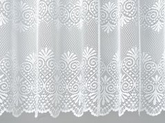 záclona pletená hrubší rustikál