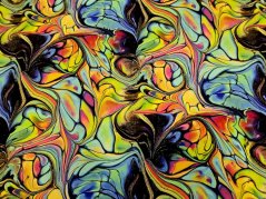 Teplákovina mapy, abstrakce