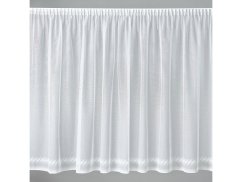 záclona pletená lem olůvko