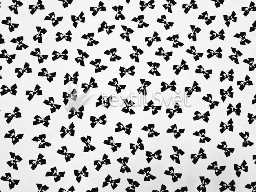 tričkoviny kytičky, listečky - tričkoviny kytičky, lístečky: mašličky