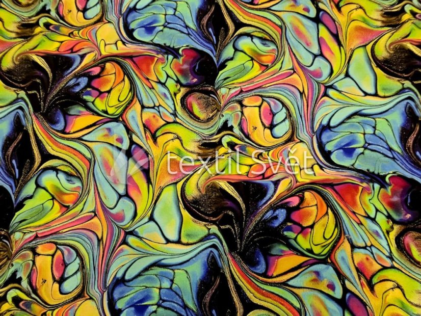 Teplákovina mapy, abstrakce