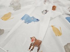 záclona tkaná dětská safari v. 295 cm