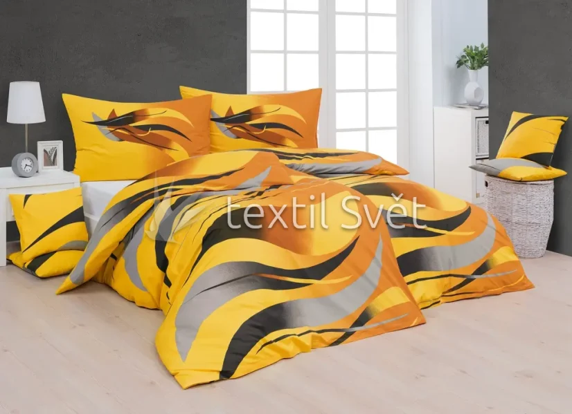 ložní souprava bavlněný krep - matějovsky: Gold